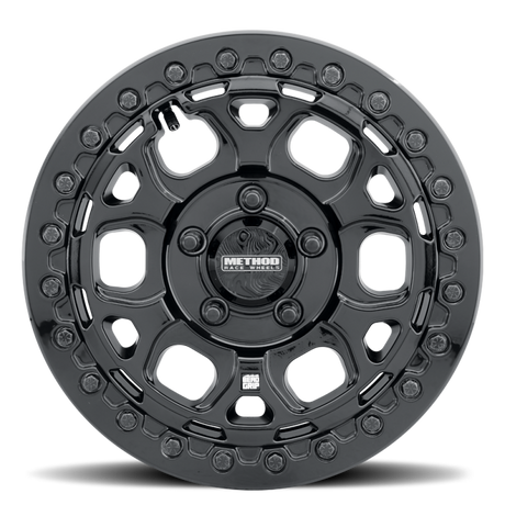 Method MR416 Beadlock 15x7 / 5x4.5 / 55mm Offset / 68.00mm Bore - Gloss Black Wheel