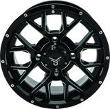 QuadBoss Barbwire 14X7 - 5+2 - 4/110 - Milled