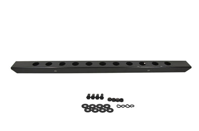 Kentrol 45-86 Jeep CJ 54 Inch Front Bumper with holes - Powdercoat Black