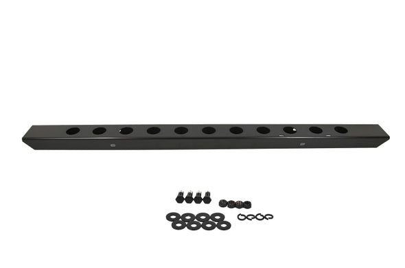 Kentrol 45-86 Jeep CJ 54 Inch Front Bumper with holes - Powdercoat Black