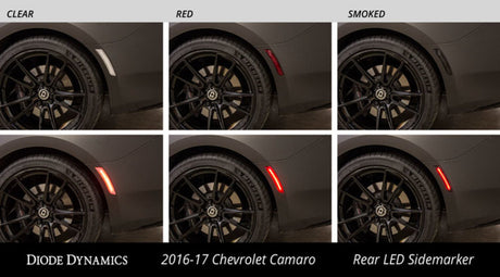 Diode Dynamics 16-21 Chevrolet Camaro LED Sidemarkers Smoked (set)