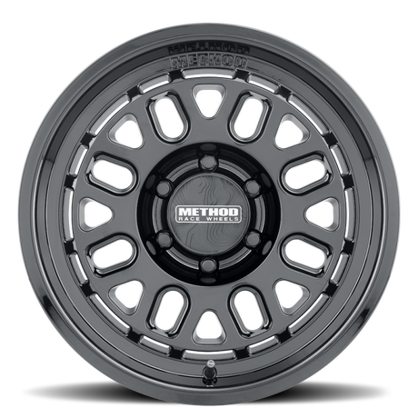 Method MR321 17x8.5 +25mm Offset 6x5.5 BP 106.25mm CB Gloss Black Wheel