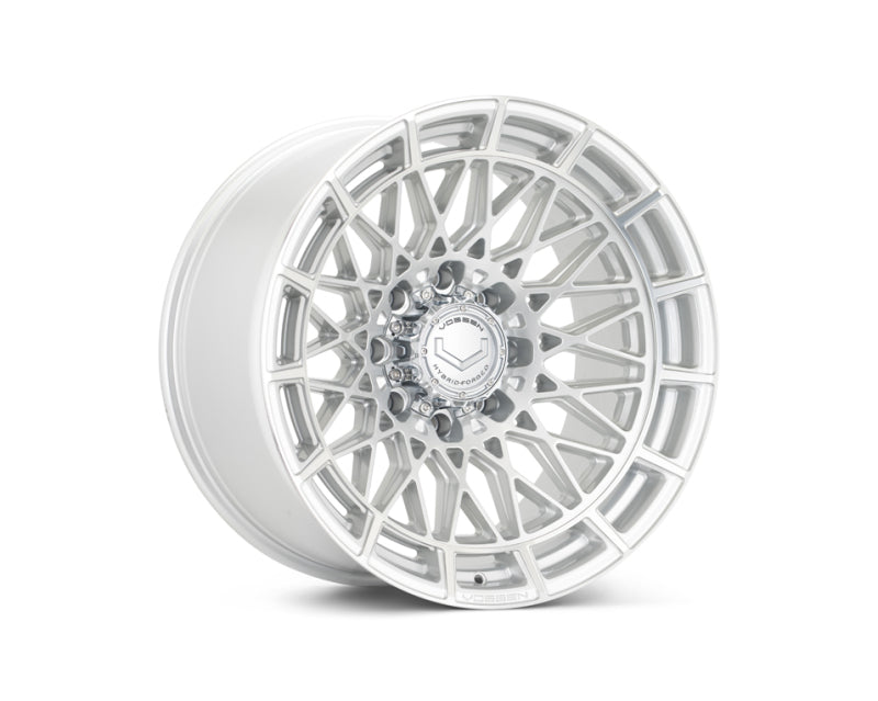 Vossen HFX-3 24x12 - 8x170 - ET44 - Ultra Deep Face - 125.1 - Silver Polished Wheel