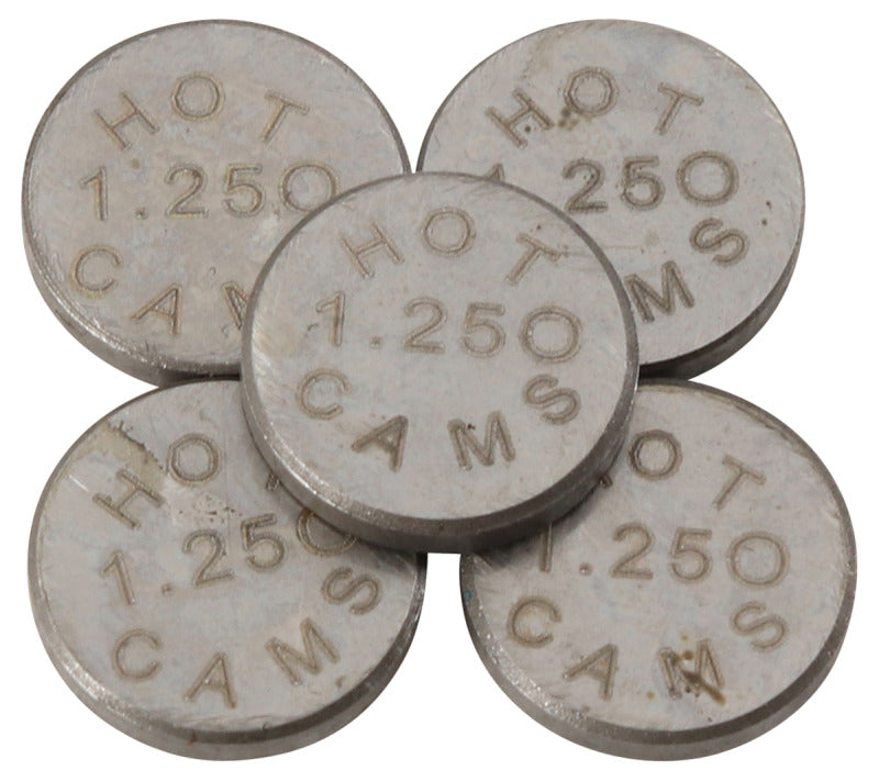 Hot Cams 07-16 CRF 150 R/2016 CRF 150 RB Big Wheel 1.250mm Shim Kit - 5 Pack