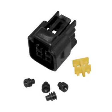 NAMZ Metric 4-Position Female Connector Kit Incl. Wire Seals/Terminals/Locking TPA (Single)