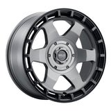 Weld Off-Road Ridge 20x9 - 5x127 / 5x139.7 BP - ET0 - 87.1mm CB - Satin Gunmetal Wheel (Black Ring)