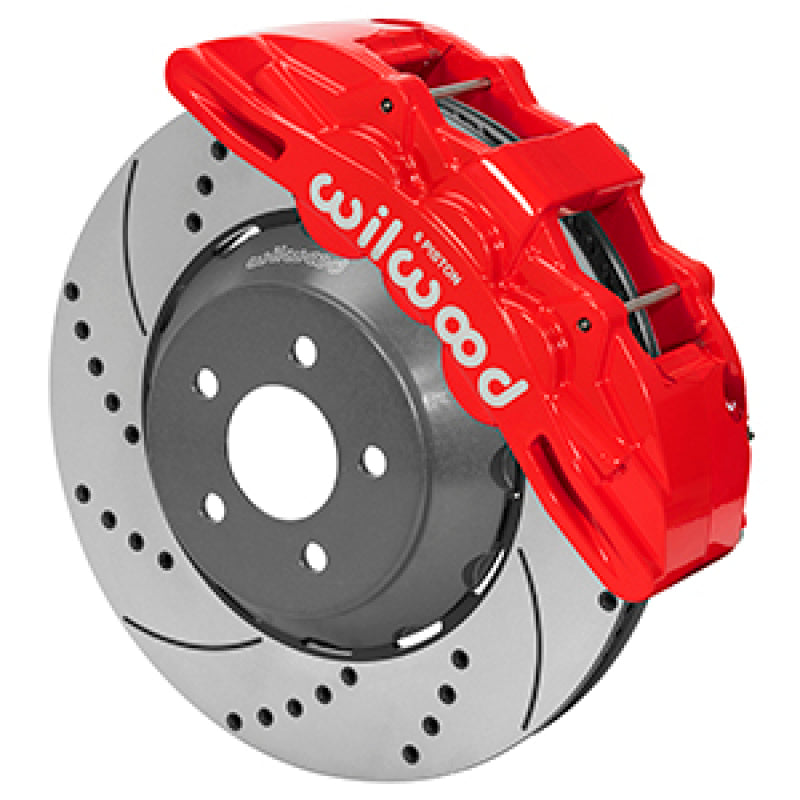 Wilwood 15-23 Mustang Front Kit SX6R Lug Drive