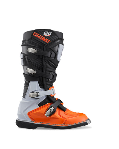 Gaerne GXJ Boot Black/Orange Size - Youth 6.5