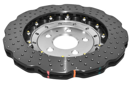 DBA 16-19 Audi R8 Iron Rotor Front 5000 Series Drilled Rotor w/Silver Hat