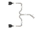 aFe 22-24 Kia Forte GT 1.6L 3in-2.5in 304 Stainless Steel Axle-Back Exhaust w/ Carbon Fiber Tips