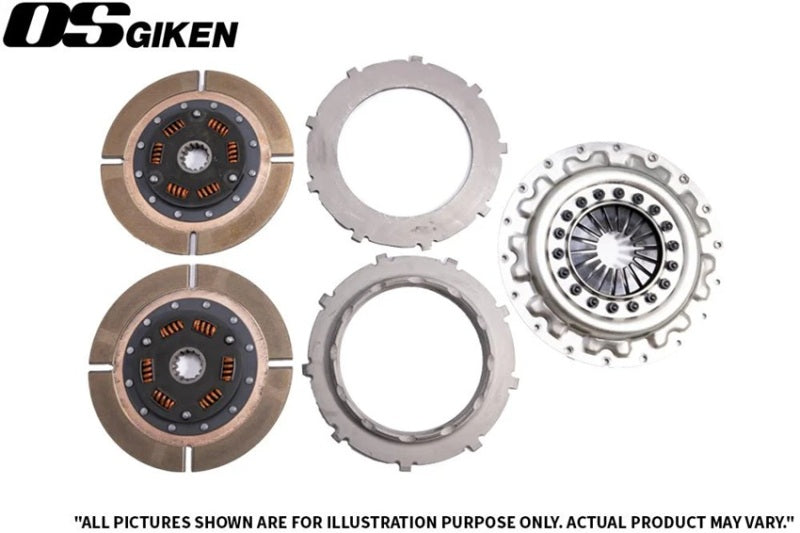 OS Giken Nissan S13 180SX Twin Plate Clutch TS2BD Overhaul Kit B