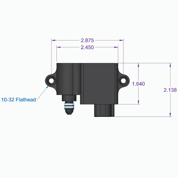 RIFE Single Pressure Sensor 1 + 3 Expandable Block (Choose Pressure or MAP)