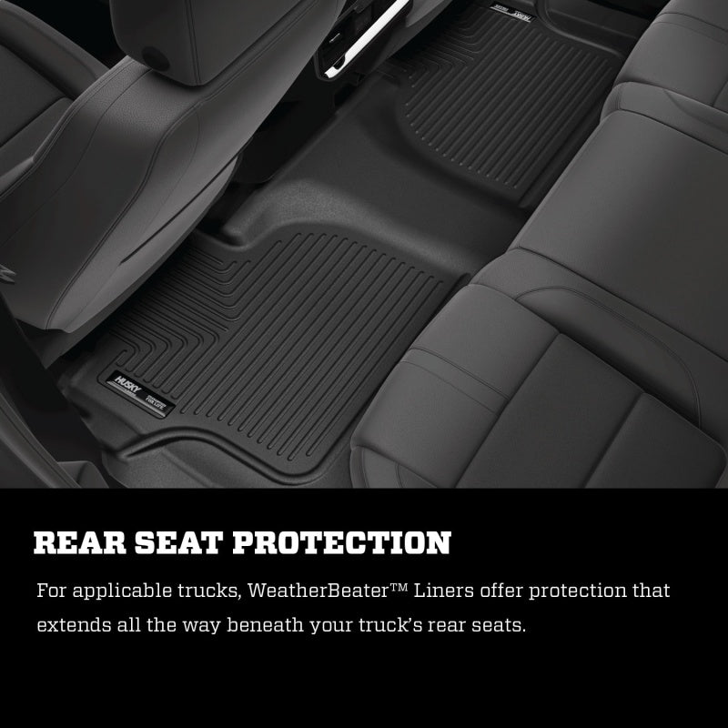 Husky Liners 2025 GMC Terrain/Chevrolet Equinox Weatherbeater Front & Rear Floor Liners - Black