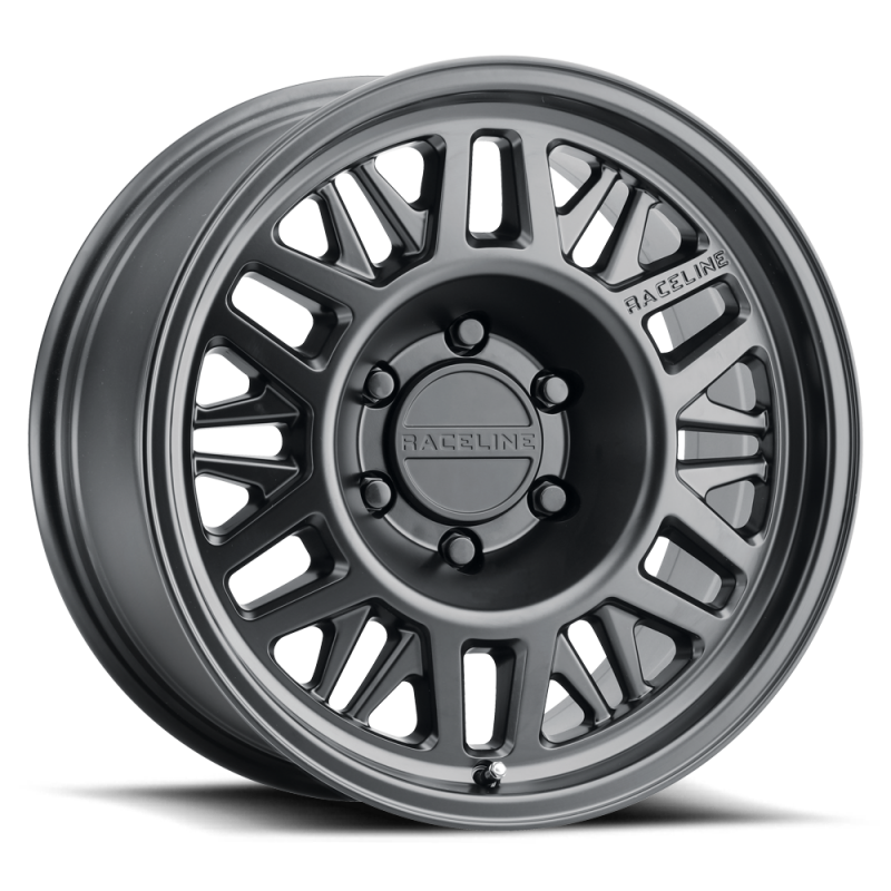 Raceline 451B Ryno 17x7.5in / 5x160 BP / 50mm Offset / 65.1mm Bore - Satin Black Wheel