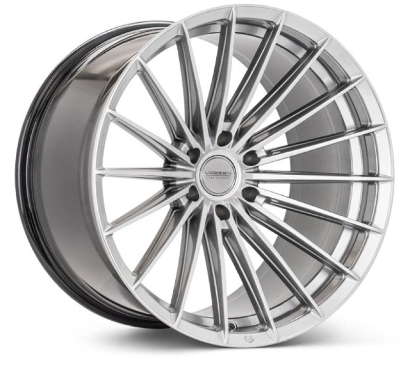 Vossen HFX-4 20x9.5 - 6x139.7 - ET30 - Deep - 106.1 - Hyper Silver Wheel