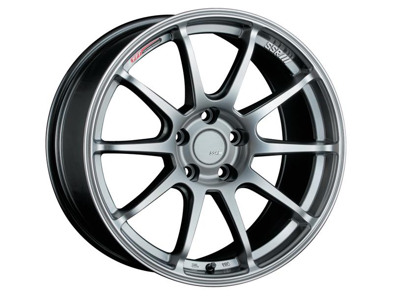SSR GTV02 17x8.0 5x114.3 45mm Offset Flat Black Wheel RSX / Civic FD FA
