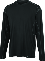FIRSTGEAR Base Layer Shirt Lightweight Long-Sleeve Dark Grey - Small