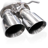 Stainless Works 2024 Mustang GT Catback Quad Tips Redline Sound H-Pipe Performance Connect Exhaust