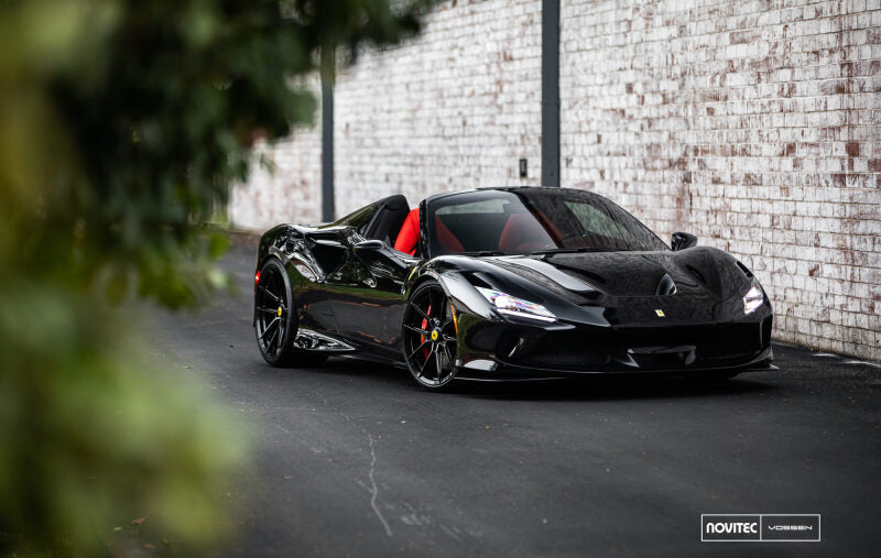 Vossen x Novitec NF10 22x12in - 5x114.3 BP - ET33 - Gloss Black Ferrari 488 / F8 Rear Wheel