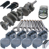 Eagle Ford Big Block Forged 4340 4.39in Bore 4.3in Stroke -38cc Inv Dome Pistons Rotating Assy
