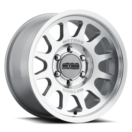 Method MR703 Bead Grip 18x9 12mm Offset 6x135 87mm CB - Machined Clear Coat
