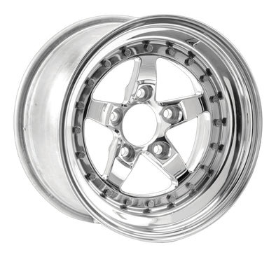 Weld Weldstar 15x15 / 5x4.75 BP / 4.5in. BS Polished Wheel - Non-Beadlock