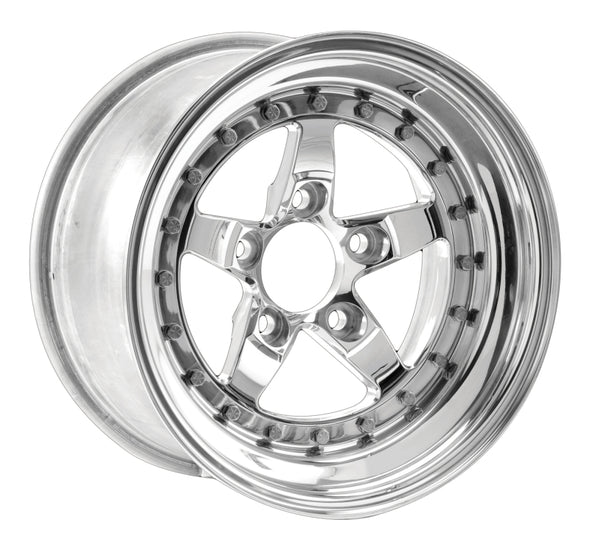 Weld Weldstar 15x7 / 5x4.75 BP / 4.5in. BS Polished Wheel - Non-Beadlock