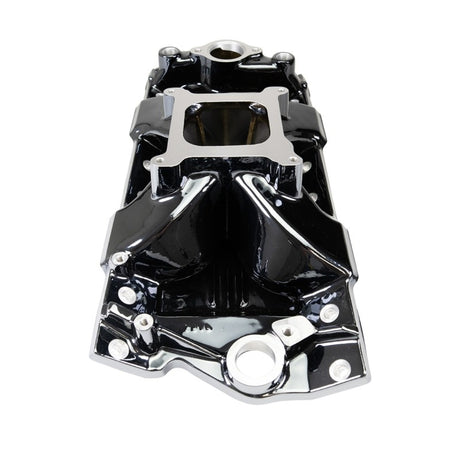 Edelbrock Chevy SB Victor Jr. 23 Degree Black Plasma Intake Manifold