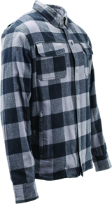 River Road Vise Flannel Moto Shirt - Large