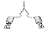 Corsa 24+ Ford Mustang V8 5.0L 3in Cat-Back Exhaust System w/ Twin 4in Polished Pro-Series Tips