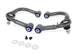 SuperPro 03-09 Lexus GX470 / Toyota 4Runner Sport 4WD Front Upper Fixed Offset Control Arm Set