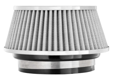 Spectre Adjustable Conical Air Filter 2-1/2in. Tall (Fits 3in. / 3-1/2in. / 4in. Tubes) - White