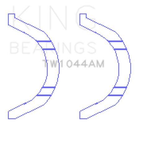 King Engine Bearings Nissan MR18DE/MR20DE Thrust Washer Set