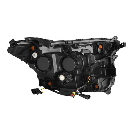 AlphaRex 2024+ Toyota Tacoma NOVA-Series LED Proj Headlights Alpha-Blk w/Actv Light & Seq. Sig + DRL