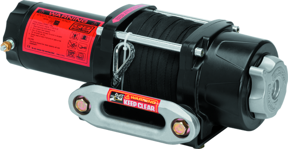 QuadBoss Winch 2500Lb W/Synthetic Rope