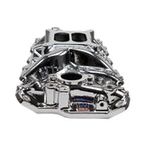 Edelbrock SBC Performer EPS Manifold - Chrome Plasma Coated