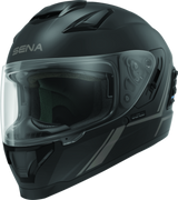 Sena Technologies Stryker Bluetooth Helmet w/ Mesh Intercom Matte Black - Large
