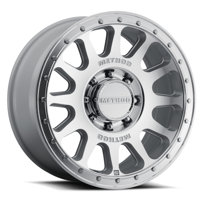 Method MR709 HD Bead Grip 20x9in / ET12 / 8x180 BP / 124.1mm Bore - Machined Wheel