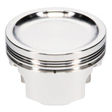 JE Pistons Nissan 91-98 240SX KA24DE 89.0mm Bore Std. Size -4 Dome Vol F Skirt Pistons - Set of 4
