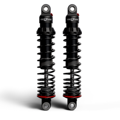 Progressive 06-17 Harley Dyna 494 Series Shocks 12.5in Bearing - Black