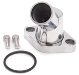 Edelbrock Waterneck SBC/BBC 45-Degree Two-Piece Cast Swivel Polished