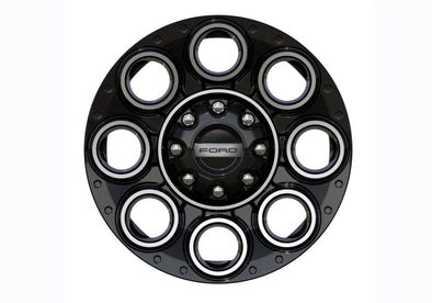Ford Racing 05-22 Super Duty 20in Black w/Machined Face Wheel Kit