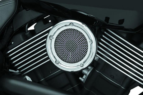 Kuryakyn Velociraptor Street Air Cleaner Chrome