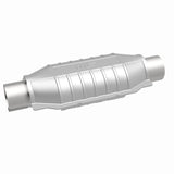 MagnaFlow Univ Cat Conv 2.25in Inlet/Outlet Ctr/Ctr Oval 12in Body L x 6.5in W x 16in Overall L