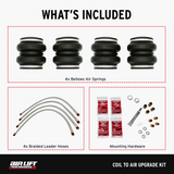 Air Lift 89-00 Lexus LS400 Coil to Air Upgrade Kit