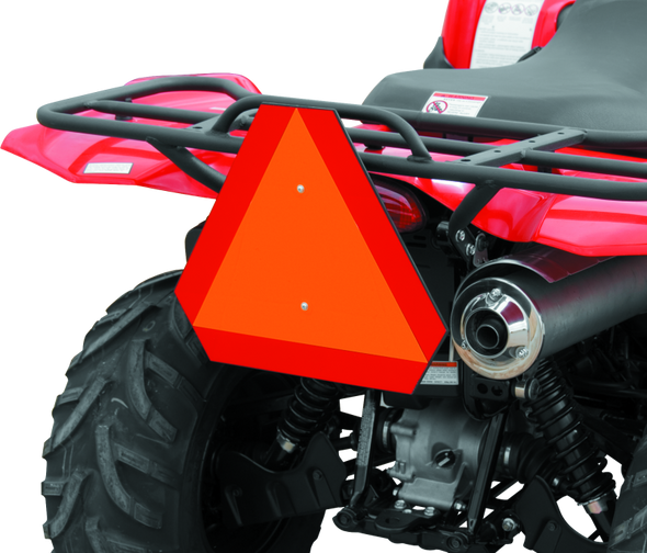 Quadoss ATV Safety Emblem - Orange