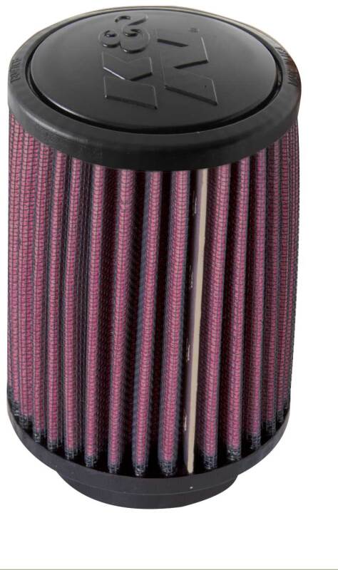 K&N Universal Rubber Filter 2.125in Flange ID 3.5in Base OD 3.5in Top OD 5in Height