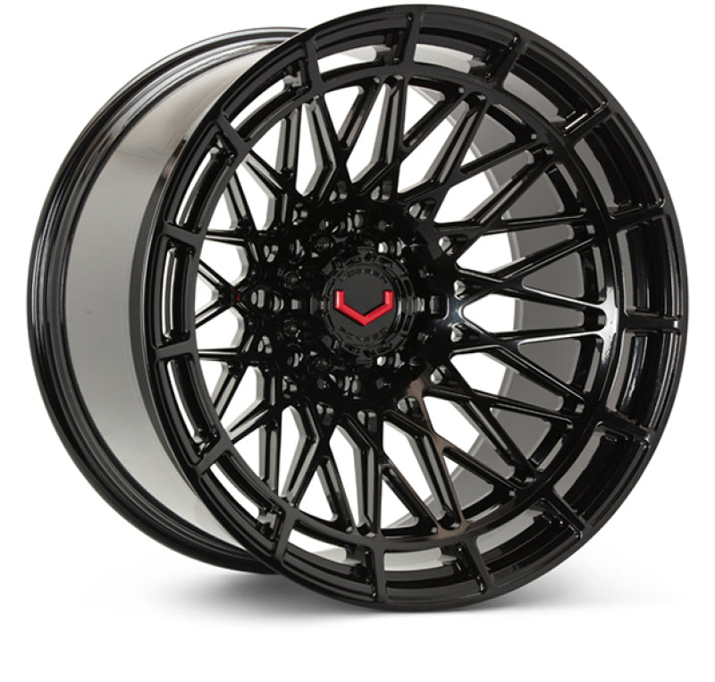 Vossen LCX-03 24x12 - 8x180 - ET44 - Deep - 124.3 - Gloss Black Wheel