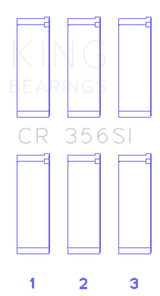 King Engine Bearings Smart M 132.910/930 Connecting Rod Bearing Set