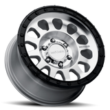 Method MR315 17x8.5 +25mm Offset 8x180 BP 130.81mm CB Machined Wheel - Gloss Black Lip